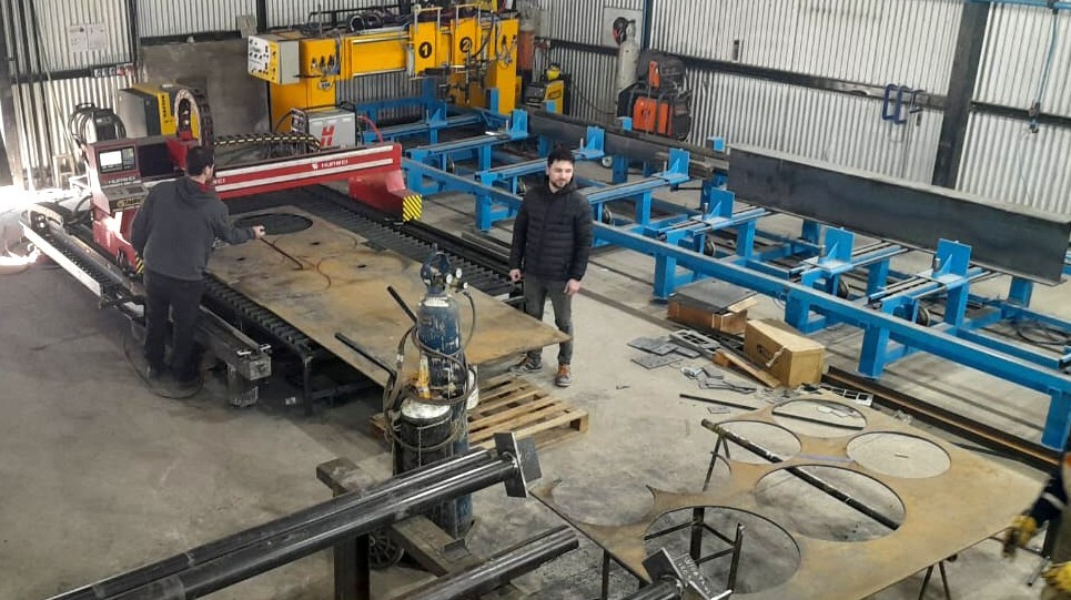 vigas para naves industriales